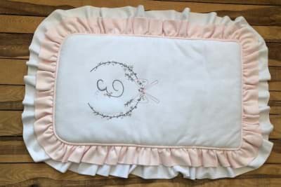 Picture of HAND EMBROIDERED CARRY STROLLER COVER WITH WREATH